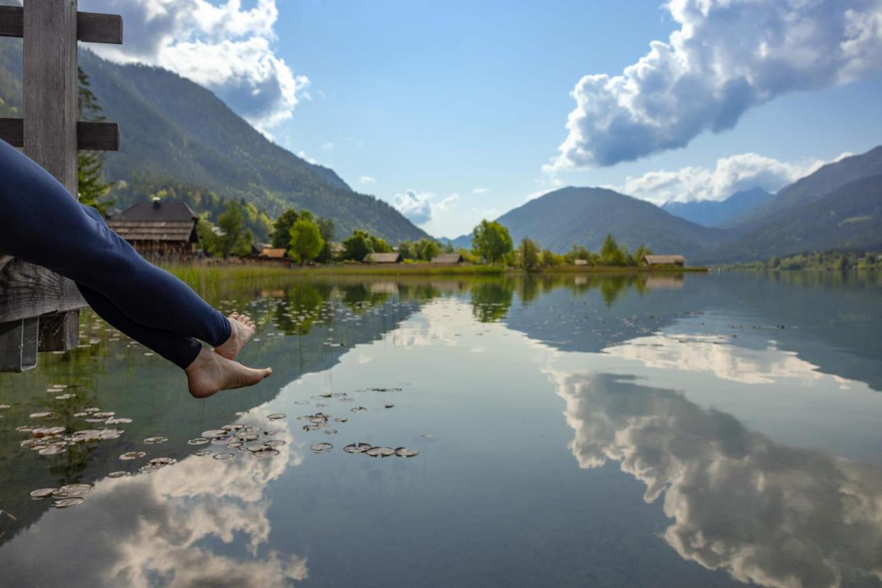 Haus Sonnbichl Apartment Weissensee Bagian luar foto