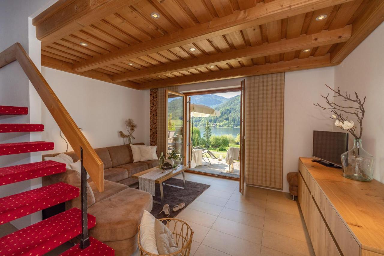 Haus Sonnbichl Apartment Weissensee Bagian luar foto